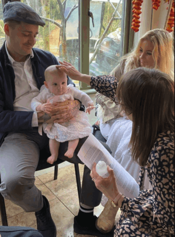 Baby naming ceremony